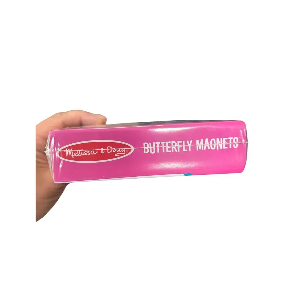 Melissa & Doug Created by Me! Butterfly Magnets Wooden Craft Kit new in box NWT